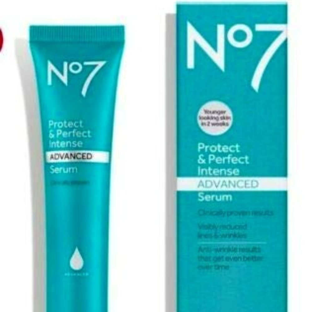 Boots No7 Protect & Perfect Intense ADVANCED Serum 30 ML 1 oz New in Box